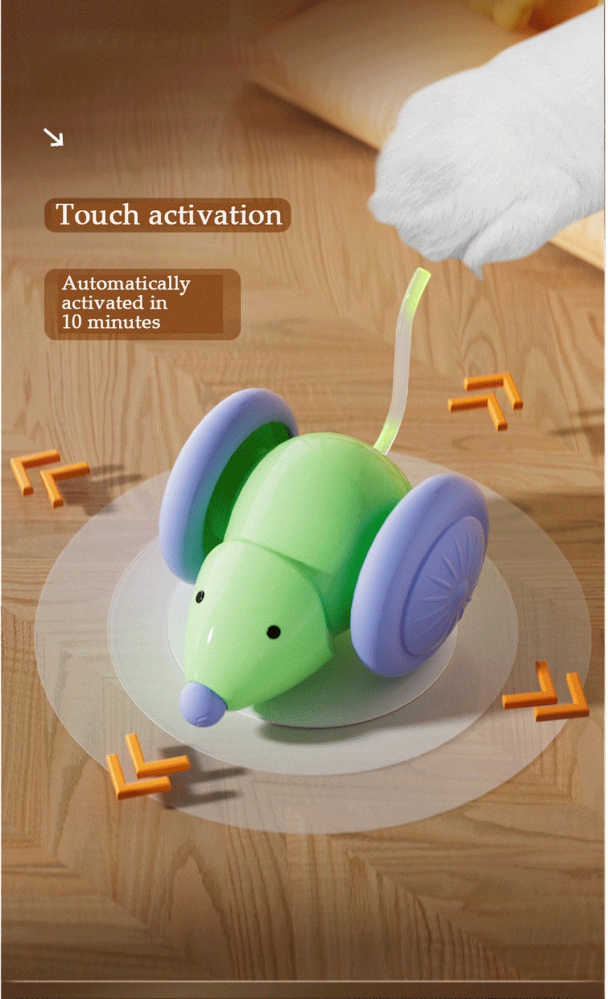 Electric Mouse Car Toy