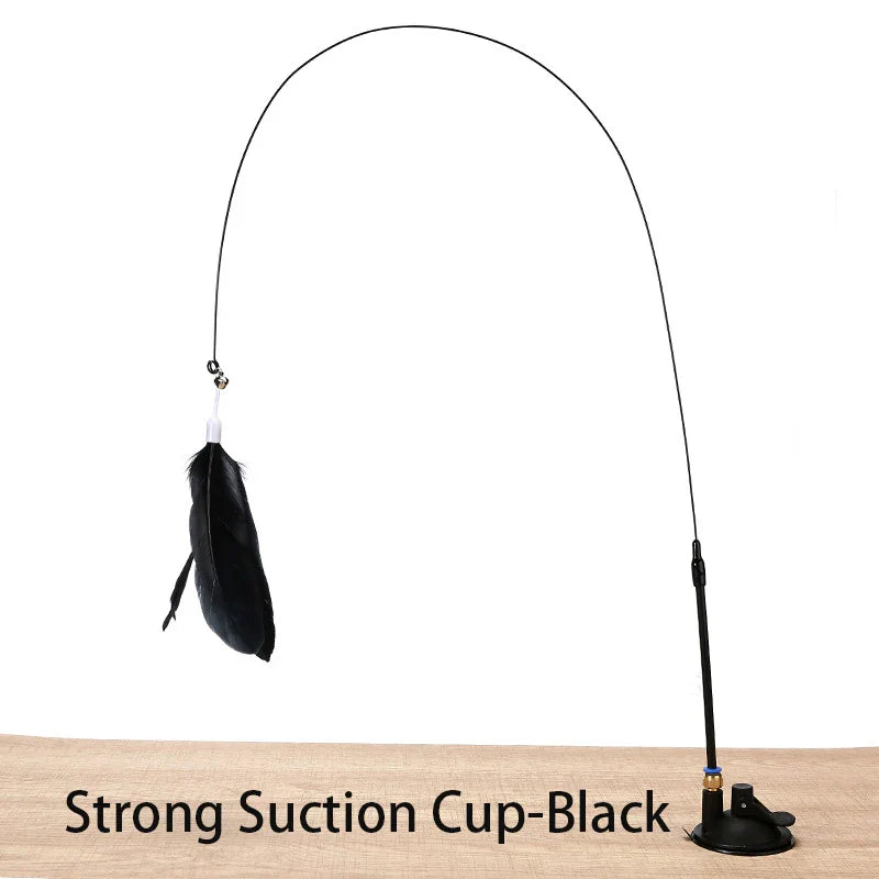 Interactive Hands-Free Cat Teaser Wand