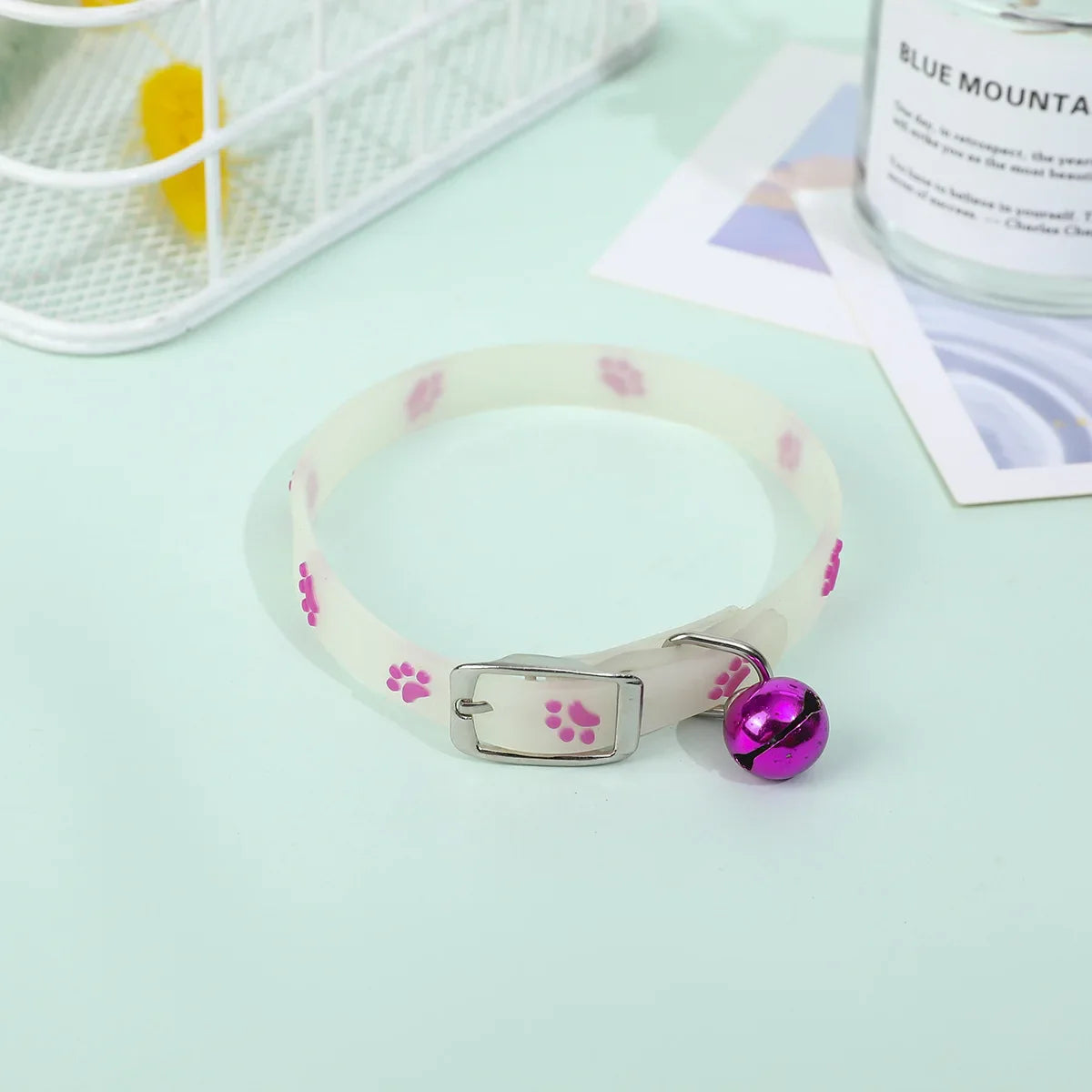 Luminous Silicone Cat Collar