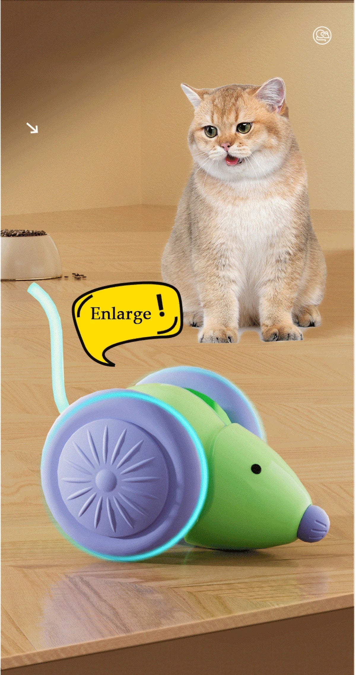 Electric Mouse Car Toy