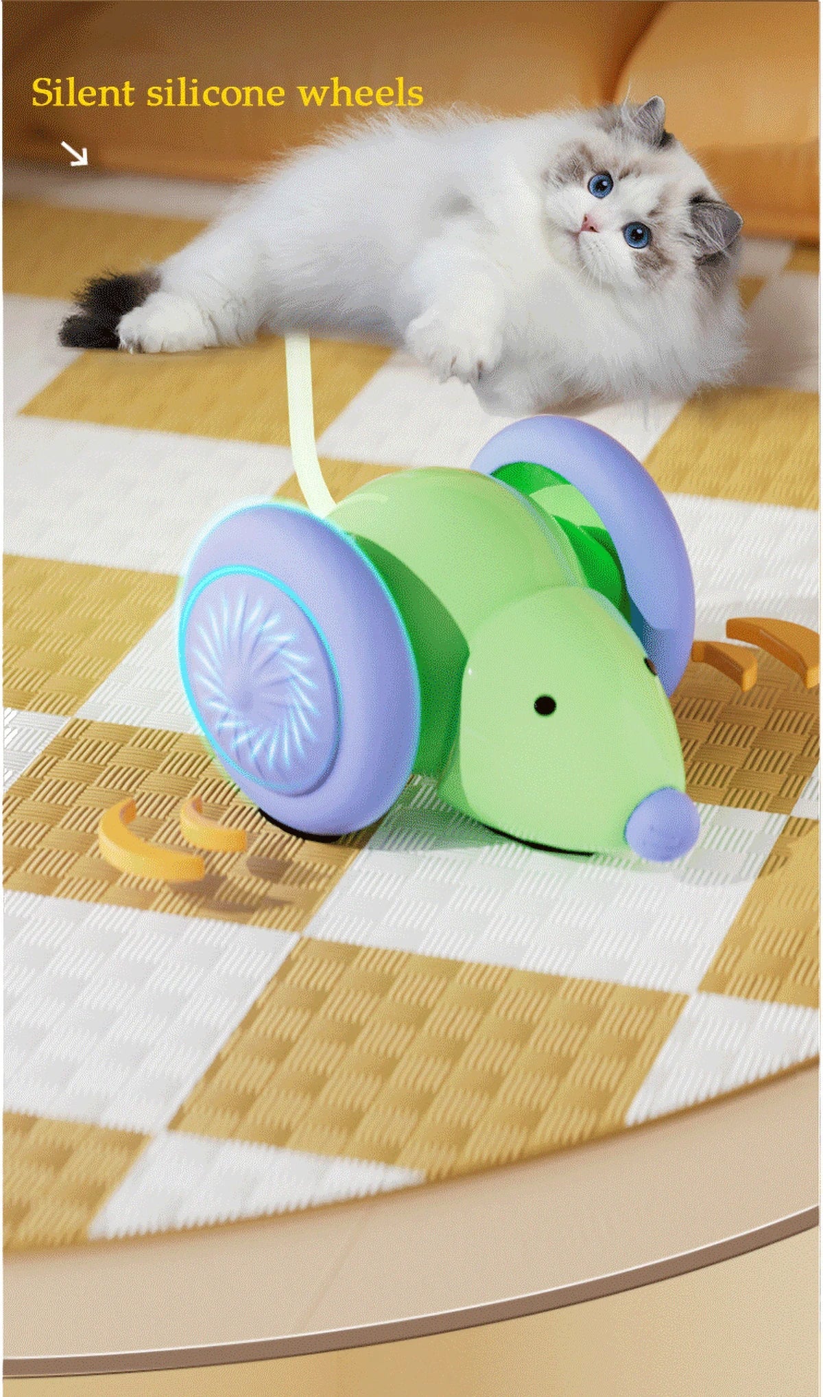 Electric Mouse Car Toy