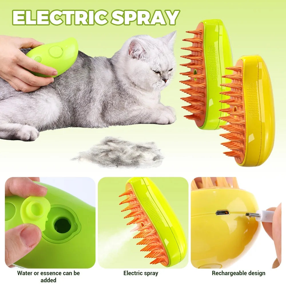3-in-1 Electric Steam Brush