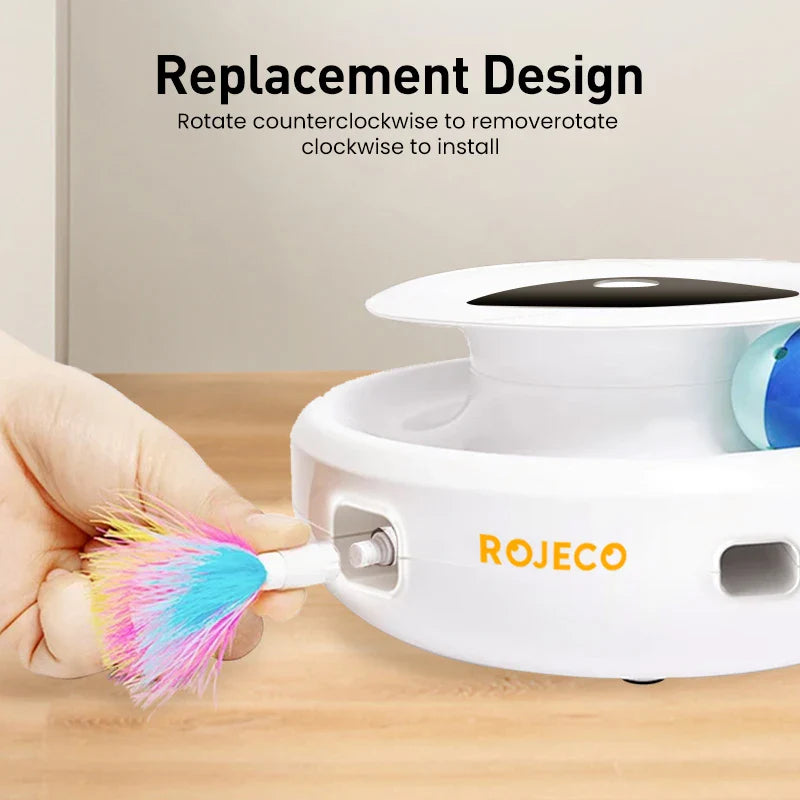 2-in-1 Smart Interactive Pet Toy