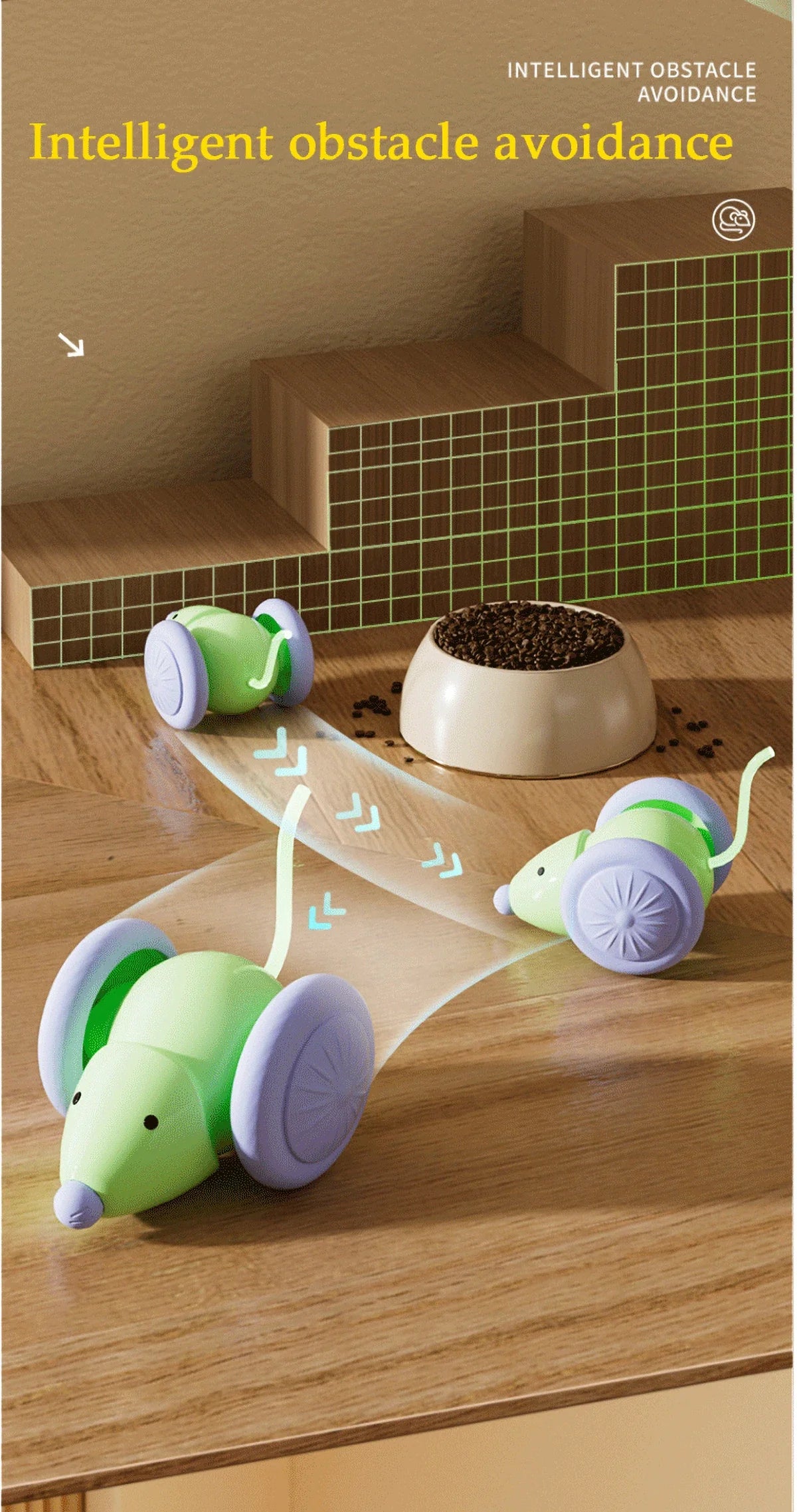 Electric Mouse Car Toy