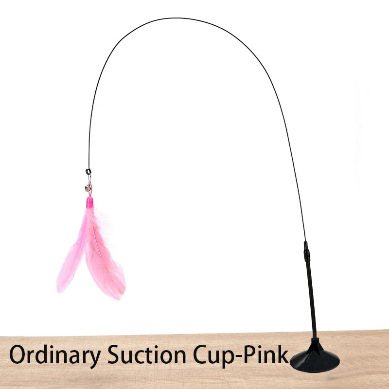 Interactive Hands-Free Cat Teaser Wand