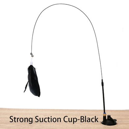 Interactive Hands-Free Cat Teaser Wand